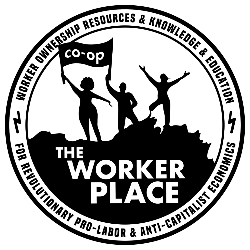 workerplace logo circle tagline black